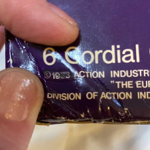 NIB Interlude European Blown Crystal 6 Cordial Glasses 3 1/2oz VINTAGE, Crystal - Picture 16 of 17